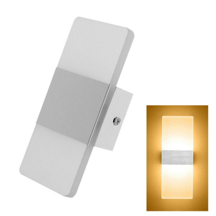 Right Angle White LED Bedroom Bedside Wall Aisle Balcony Wall Lamp, Size:29Ã—11cm