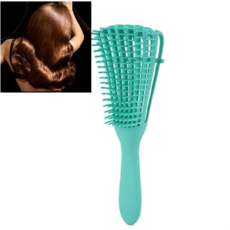 Hair Styling Comb  Eight Claws Comb Shun Hair Anti-knot Comb  Ribs Shape Comb