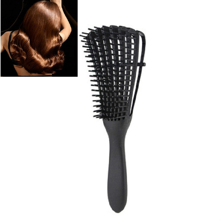 Hair Styling Comb  Eight Claws Comb Shun Hair Anti-knot Comb  Ribs Shape Comb