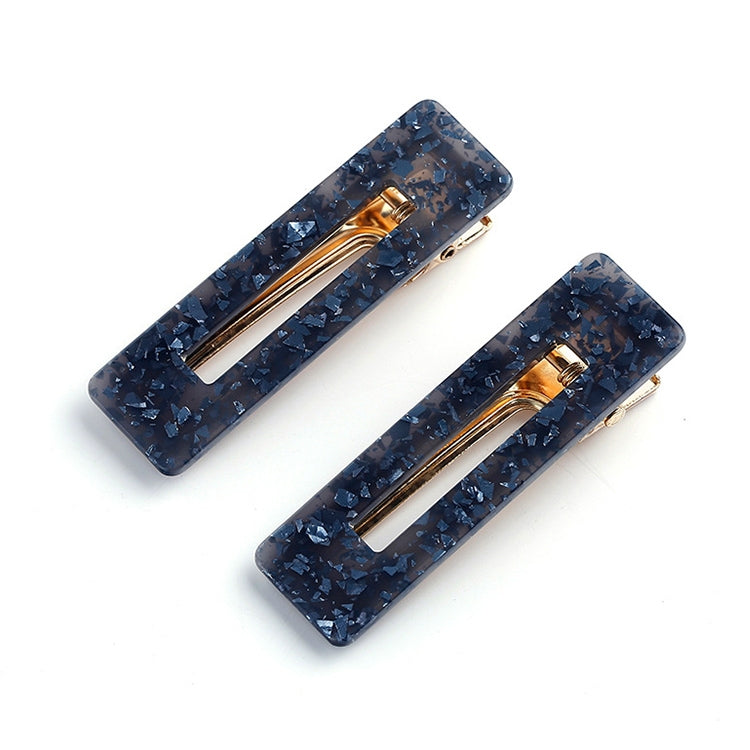 2 PCS/Set Sequin Leopard Rectangle Barrette Styling Accessories for Girls