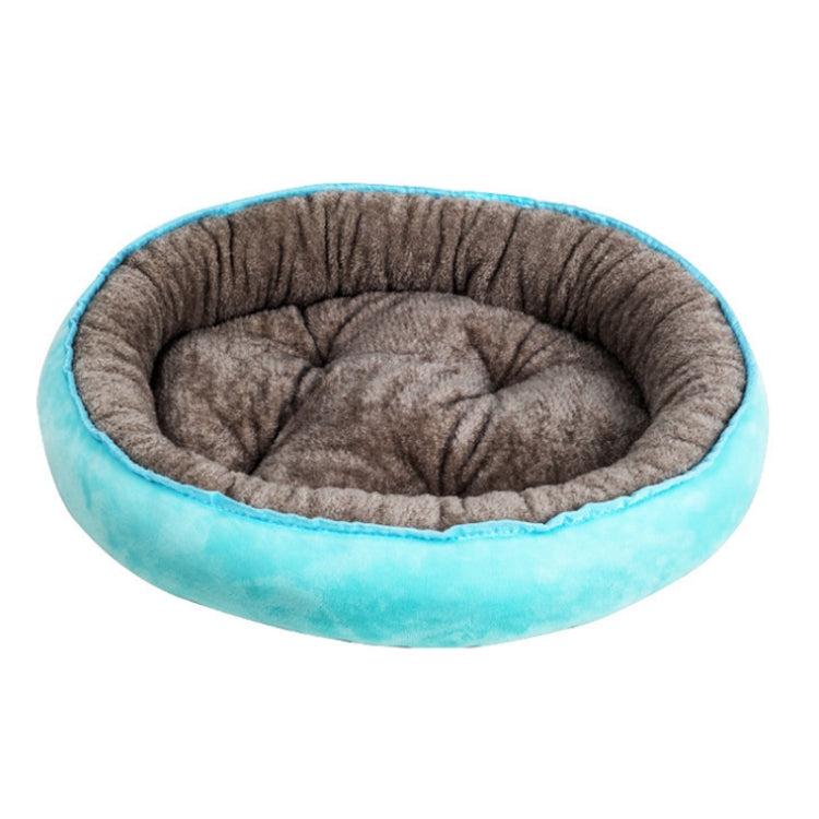 Thickened Autumn and Winter Oval Universal Warm Pet Cat Dog Bed, Size:XL