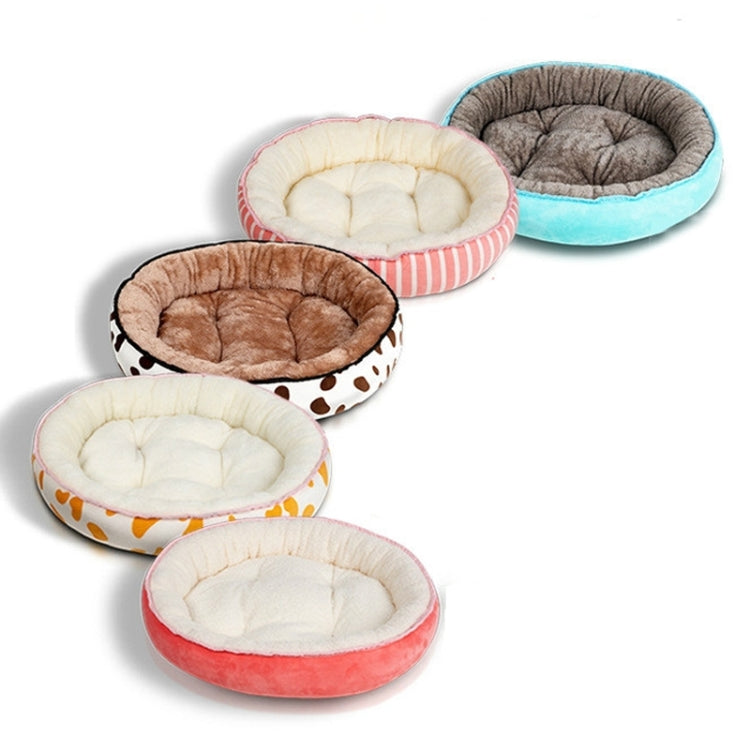 Thickened Autumn and Winter Oval Universal Warm Pet Cat Dog Bed, Size:XL