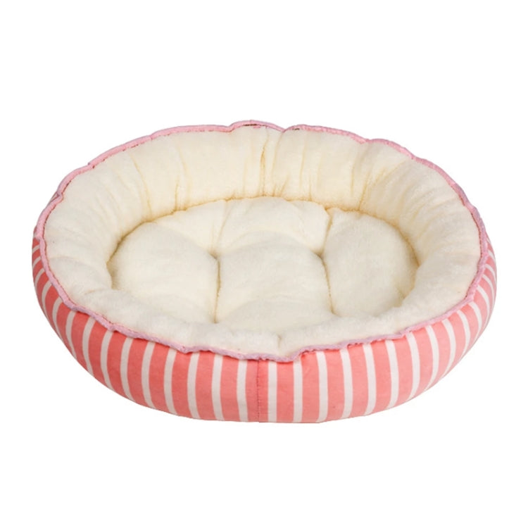Thickened Autumn and Winter Oval Universal Warm Pet Cat Dog Bed, Size:XL