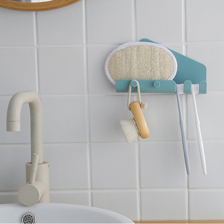 Wall Mounted 4 Hooks Mobile Phone Hanging Holder Hook Charging Stand Bracket