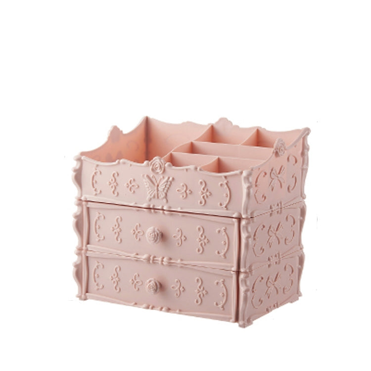Plastic Cosmetic Drawer Container Makeup Organizer Box Jewelry Nail Holder Home Desktop Sundry Storage Case