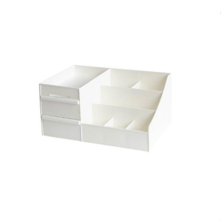 Large Capacity Makeup Cosmetic Organizer Storage Box Drawer Desktop Rack Container, Size:M