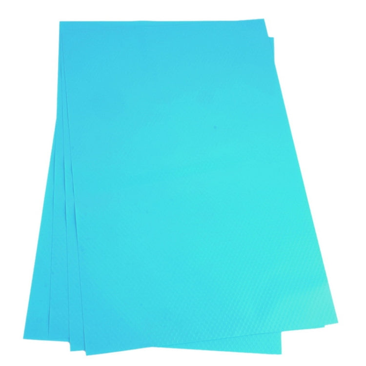 4 PCS / Set Environmentally Friendly Waterproof Washable Antibacterial Antifouling Refrigerator Mat, Color:Blue