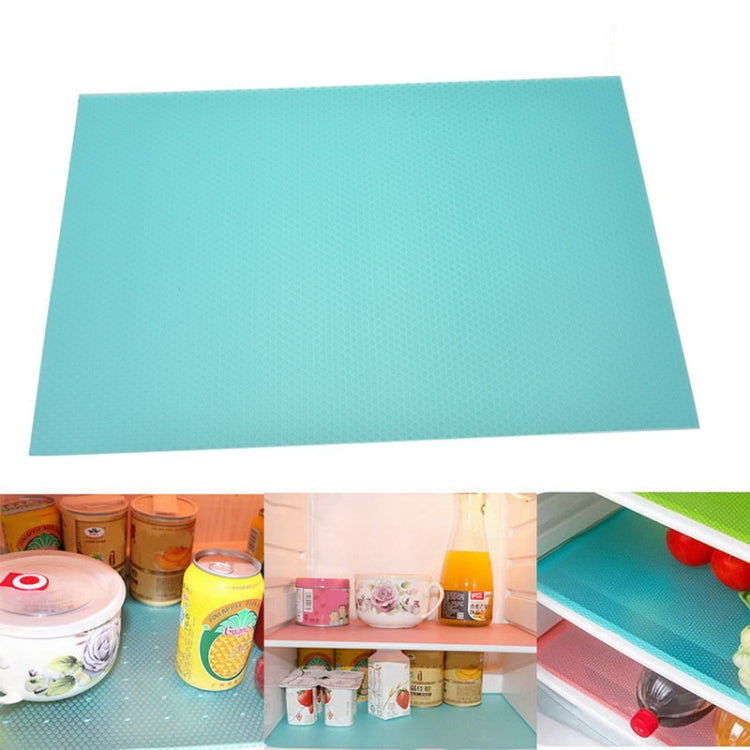 4 PCS / Set Environmentally Friendly Waterproof Washable Antibacterial Antifouling Refrigerator Mat, Color:Pink