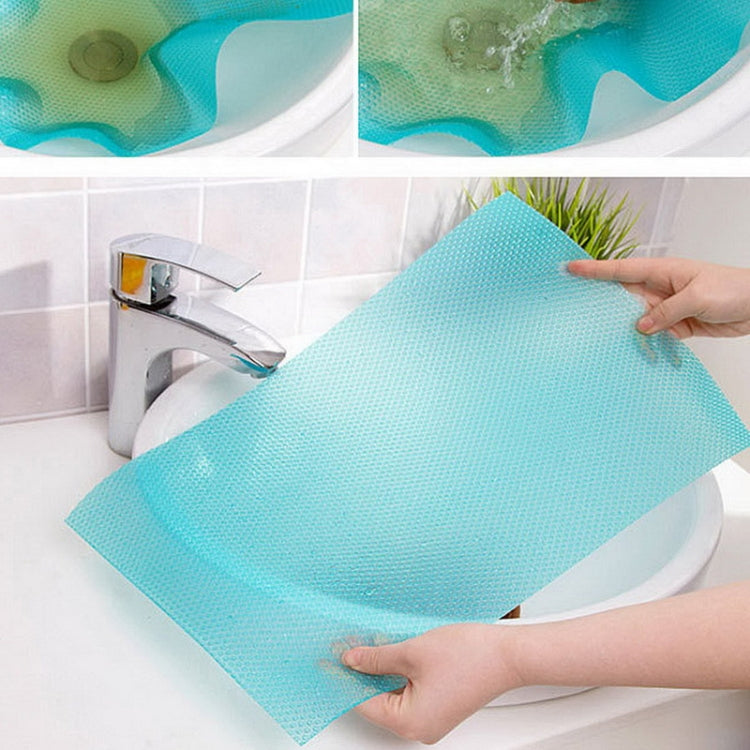 4 PCS / Set Environmentally Friendly Waterproof Washable Antibacterial Antifouling Refrigerator Mat, Color:Pink