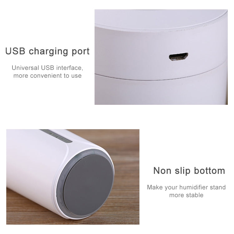 Household USB Mini Mute Colorful Cup Night Light Smart Timing Aromatherapy Humidifier