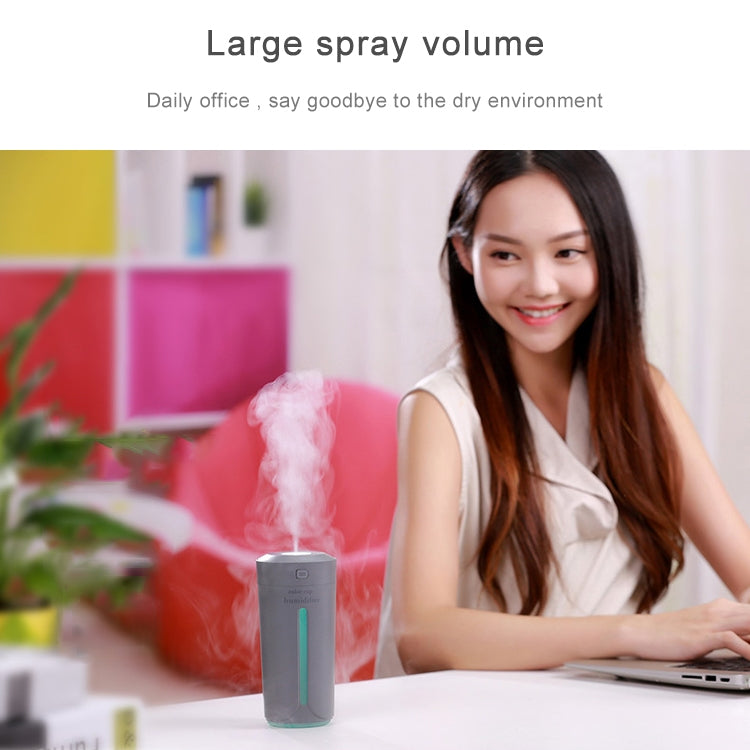 Household USB Mini Mute Colorful Cup Night Light Smart Timing Aromatherapy Humidifier