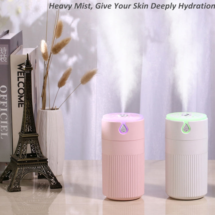 420ml Mute Air Humidifier USB Essential Oil Diffuser Aromatherapy Humidifier with LED Night Light