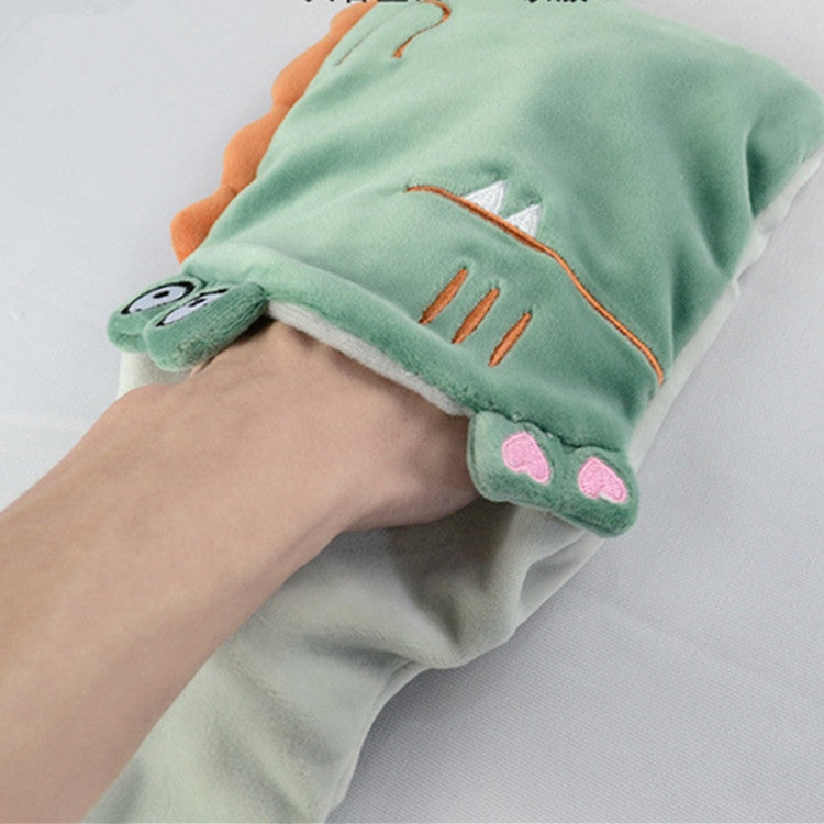 Little Hippo Hot Water Bottle Winter Warm Water Injection PVC Plush Warmer Bag