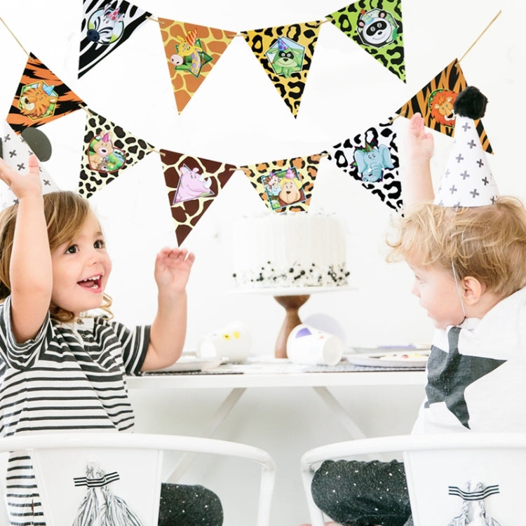 Aniaml Banner Decoration Safari Birthday Decoration Jungle Theme Party Safari Party