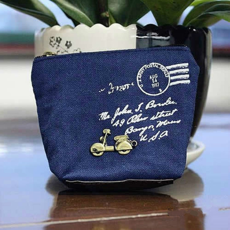 4 PCS Vintage Mini Coin Purse Pouch Bag Holders Gift Wallets Classic Nostalgic Storage Bag