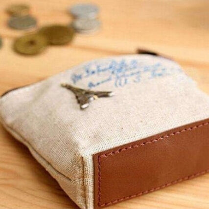 4 PCS Vintage Mini Coin Purse Pouch Bag Holders Gift Wallets Classic Nostalgic Storage Bag