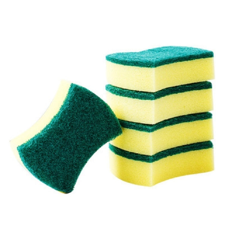 10 PCS Magic Sponge Eraser Cleaner Kitchen Clean Scouring Cloth Dish Washing Kitchen Cleaning Tools, Shape:Waist Shape