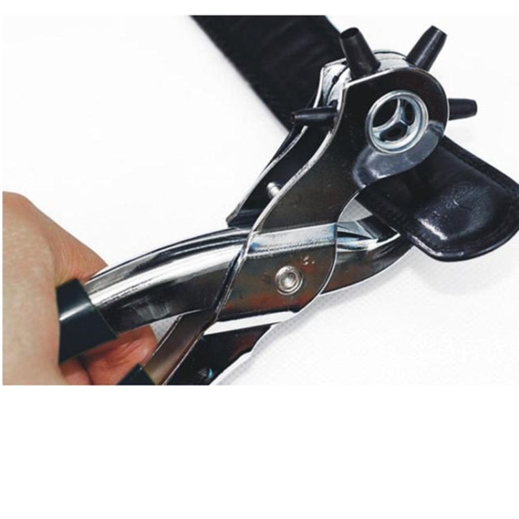 2 PCS Hand Tools Clamp Multifunction Leather Strap Watch Band Repair Belt Hole Punch Pliers Tool