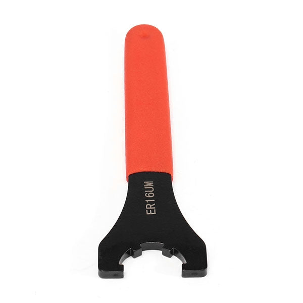 Hardened C-shaped Crescent Head Wrench Engraving Machine Spindle Extension Rod Collet Grip Wrench, Style:ER16UM