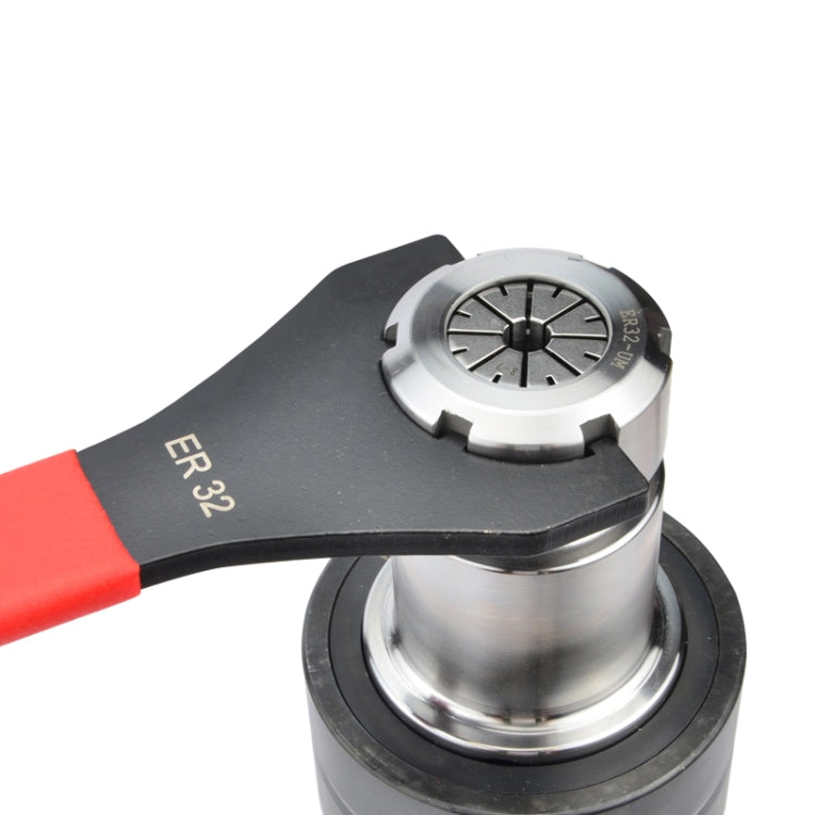 Hardened C-shaped Crescent Head Wrench Engraving Machine Spindle Extension Rod Collet Grip Wrench, Style:ER20UM