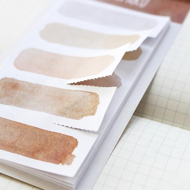 Fresh Watercolor Emotional Post-it Notes Retro Hand Account Notes