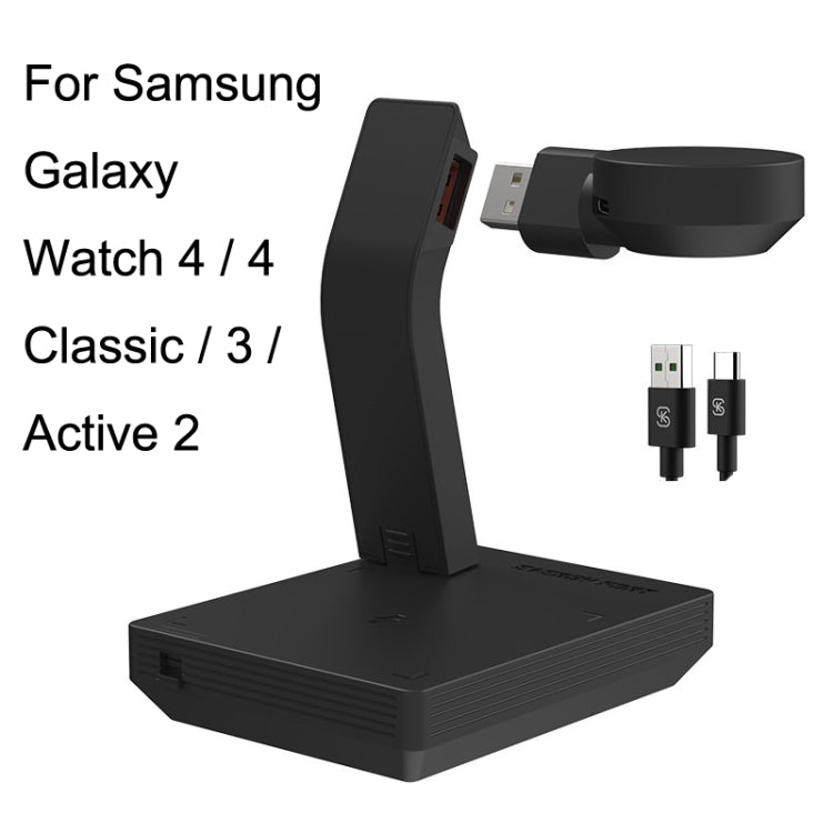 For Samsung Galaxy Watch 4 / 4 Classic / 3 / Active 2  Earphone Phone Wireless Charger