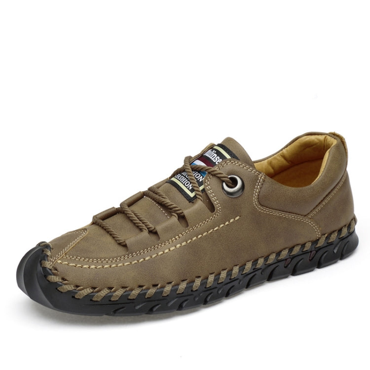 Leather Men Casual Shoes Outdoor Shoes, Size:38