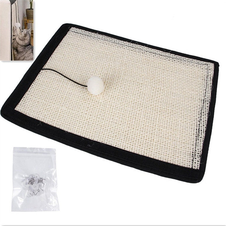 Natural sisal pet cat scratch board cat scratch pad sofa protector