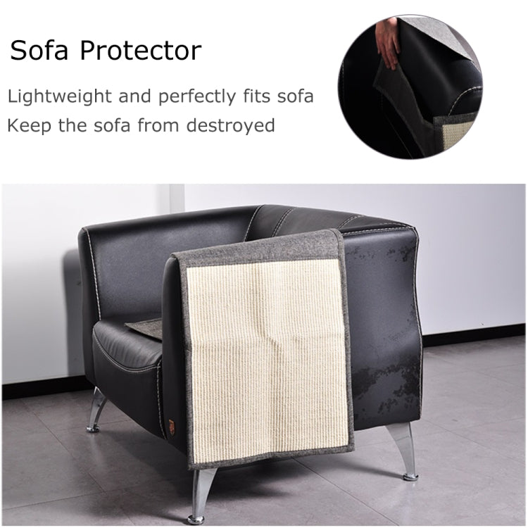 Natural sisal pet cat scratch board cat scratch pad sofa protector