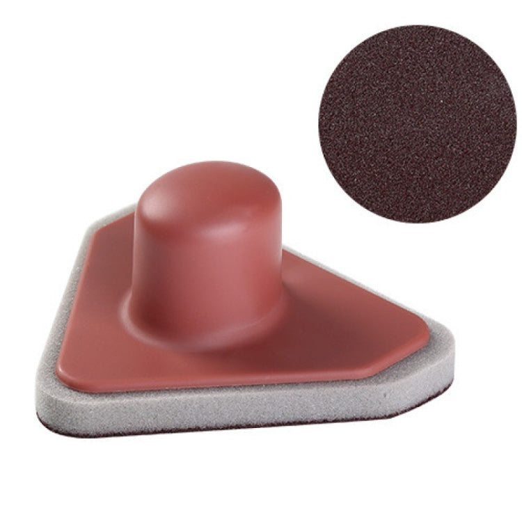 Kitchen Household Triangle Cleaning Decontamination Derusting Pot Brush Sponge Wipe