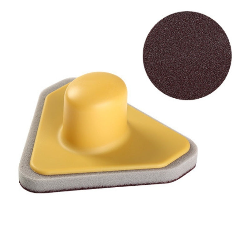 Kitchen Household Triangle Cleaning Decontamination Derusting Pot Brush Sponge Wipe