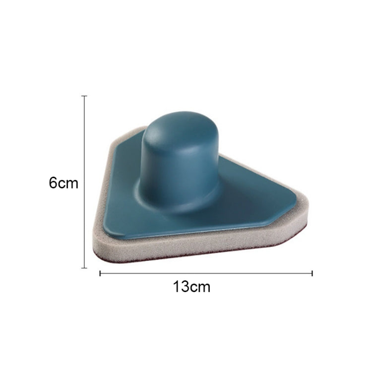 Kitchen Household Triangle Cleaning Decontamination Derusting Pot Brush Sponge Wipe