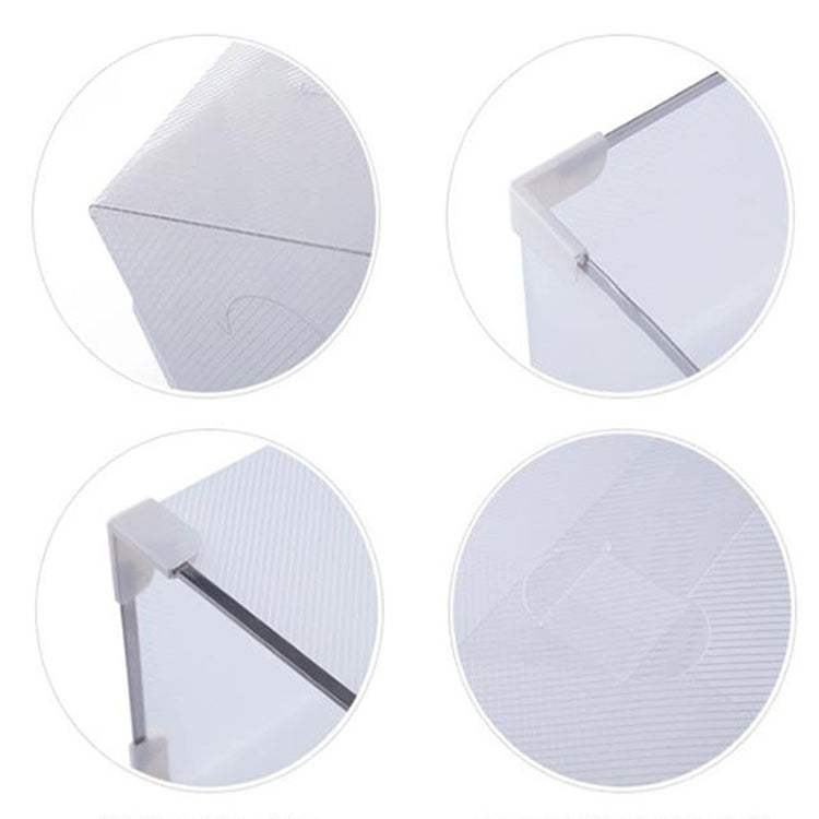 PP Translucent Shoe Box Multifunction Home Dust-proof Drawer Storage Boxes Shoes Organizer, Size:20x31x11cm