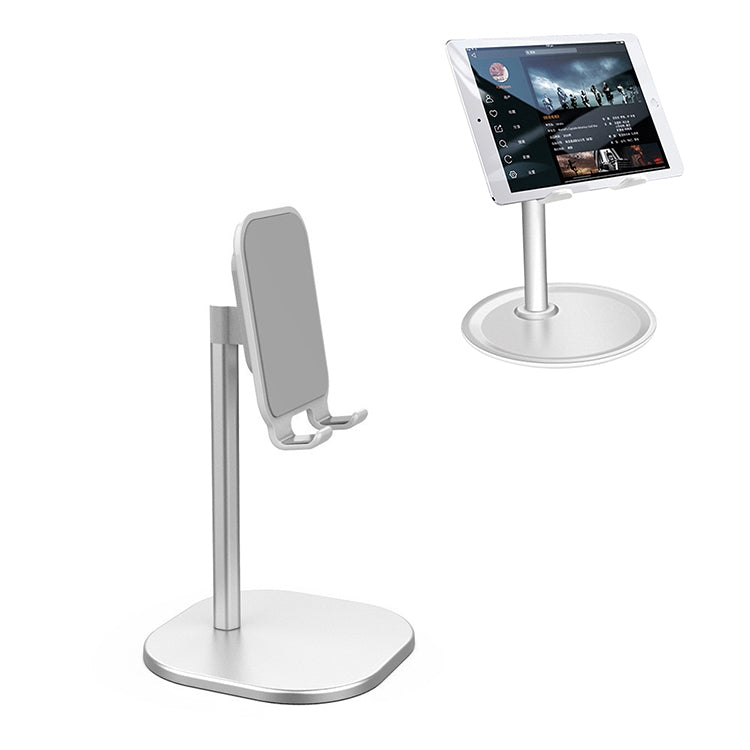 TCP-02 Universal 4-10 inch Phone Tablet Non-slip Aluminum Metal Holder Stand Adjustable Desktop Tablet Bracket Mount, Version:2 Generation Standard