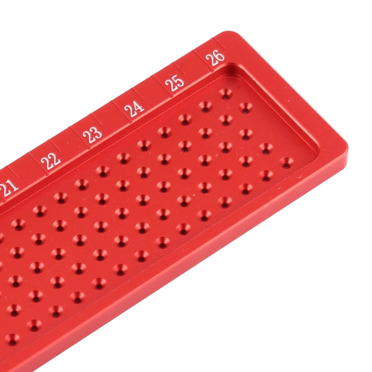 T160 Woodworking T-Shaped Hole Marking Ruler
