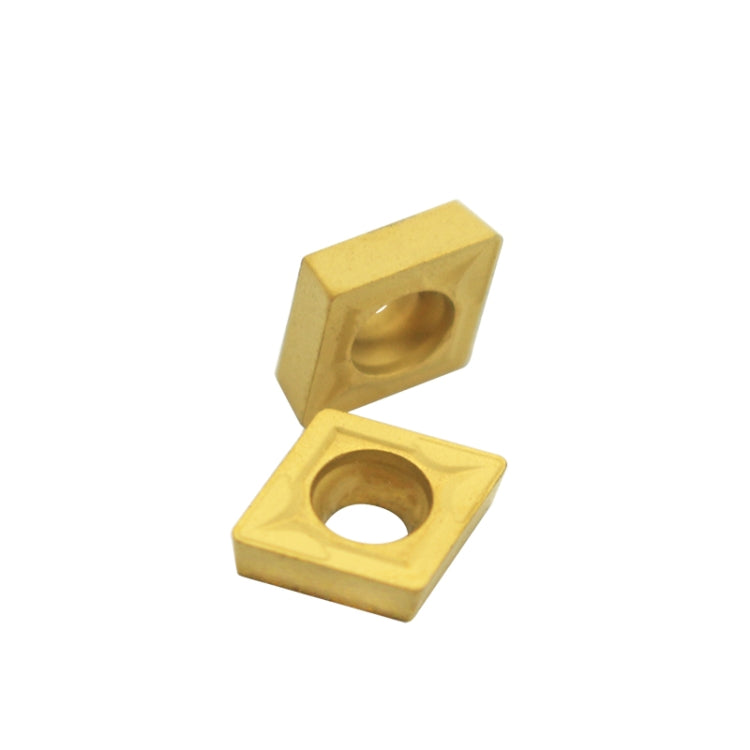 10 PCS/Box CNC Inner Hole Diamond Blade Boring Cutter Grain Steel Special Alloy Cutter Head, Specification:CCMT120408ï¼ˆR0.8ï¼‰