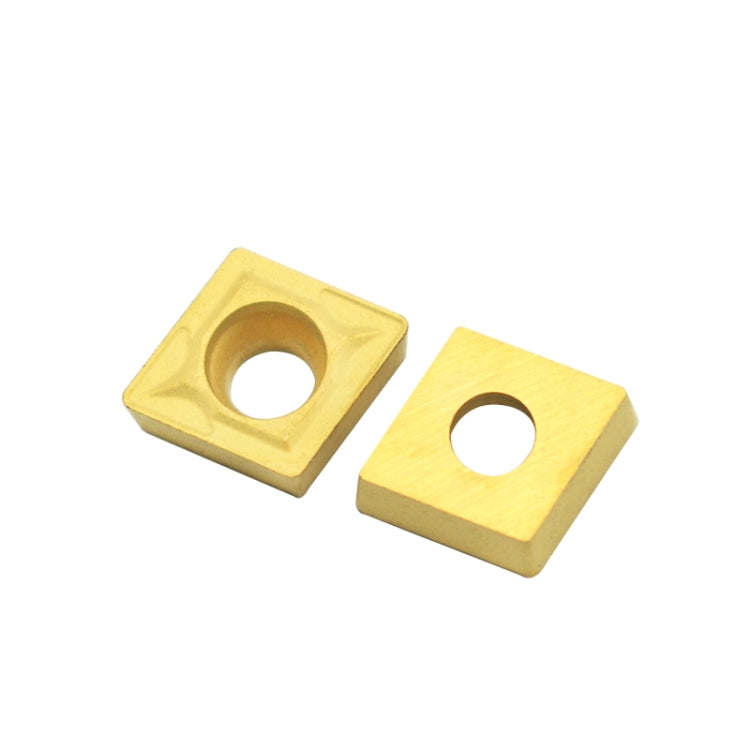 10 PCS/Box CNC Inner Hole Diamond Blade Boring Cutter Grain Steel Special Alloy Cutter Head, Specification:CCMT120408ï¼ˆR0.8ï¼‰