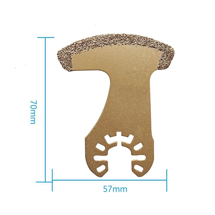 Multi-Purpose Treasure Accessories Power Tool Accessories Multi-Function Tool Blade Saw Blade Carbide Saw Blade, Style:Shaped