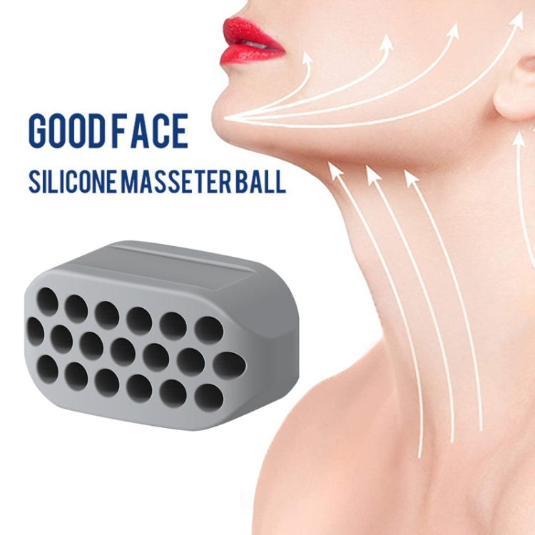3PCS 4th Generation Masseter Ball Mandibular Trainer Facial Muscle Trainer Silicone Face-Lifting Device