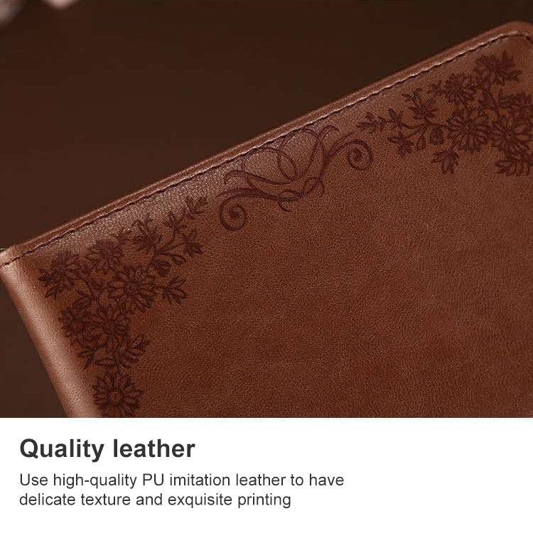Retro Flowers Diary With Lock Notebook A5 Vintage Note Book Travel notepad