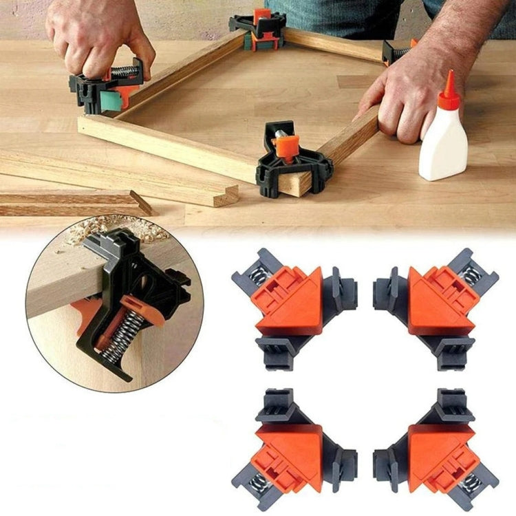 4 PCS Multi-function Right Angle Fixed Angle Clip