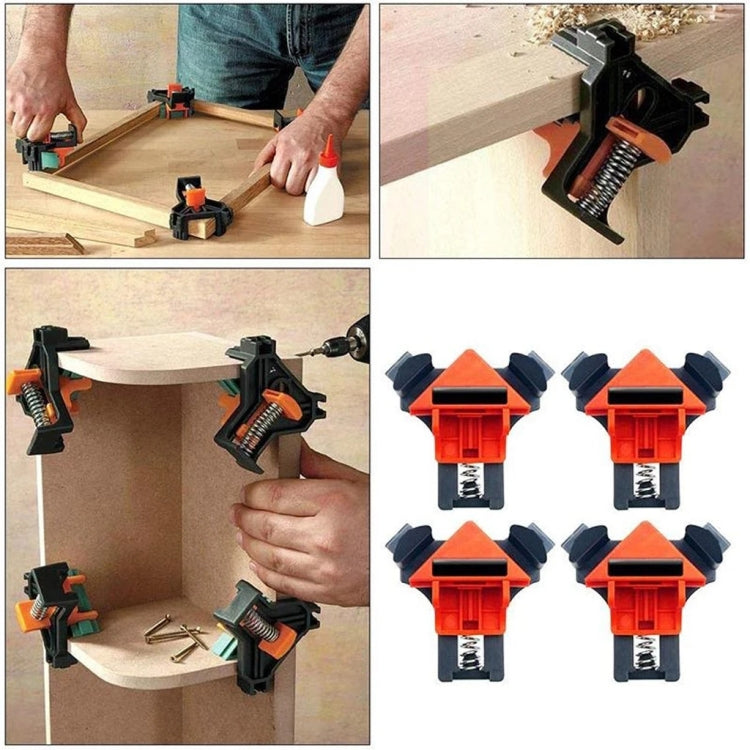 4 PCS Multi-function Right Angle Fixed Angle Clip