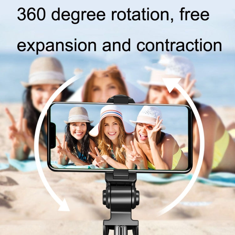 XT02S Mini Bluetooth Live Tripod Selfie Stick