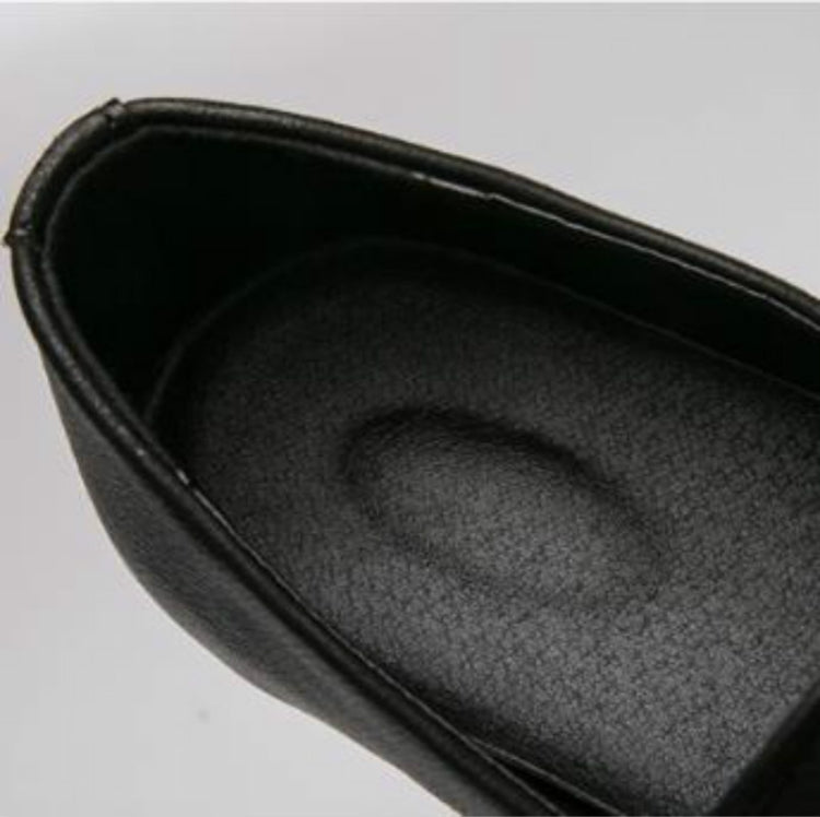 Men Slip-On Shoes Casual Wild England Small Leather Shoes, Size:40