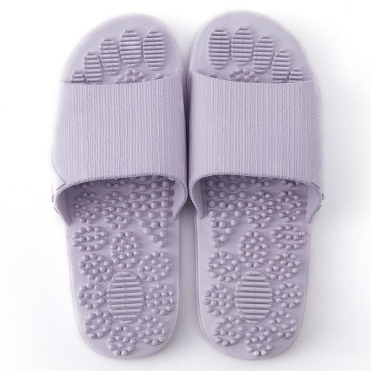 Indoor Home Couple Non-Slip Bathing Slippers, Size:36-37