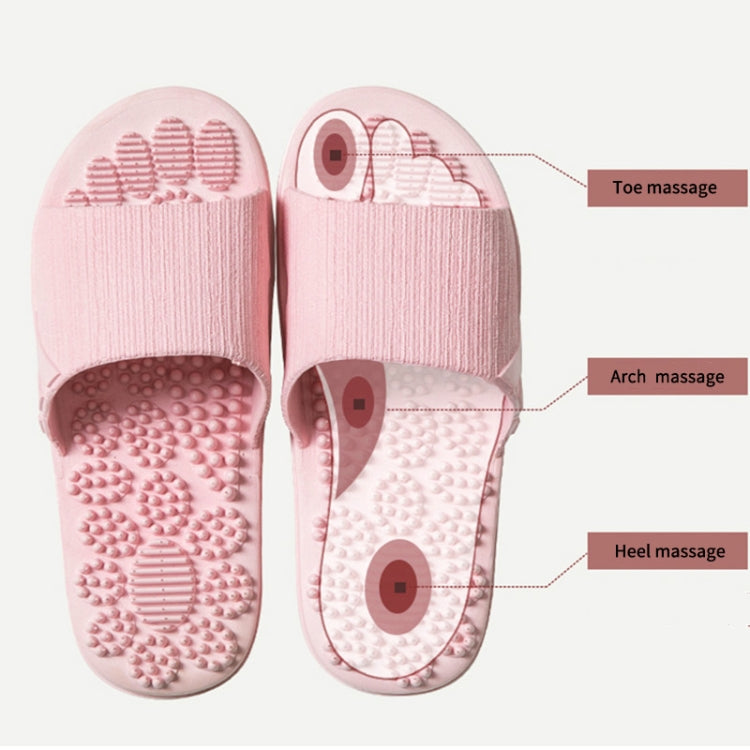Indoor Home Couple Non-Slip Bathing Slippers, Size:36-37