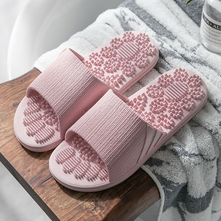 Indoor Home Couple Non-Slip Bathing Slippers, Size:36-37