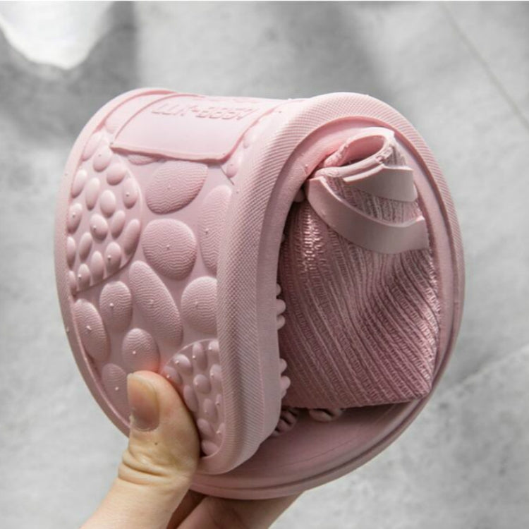 Indoor Home Couple Non-Slip Bathing Slippers, Size:36-37