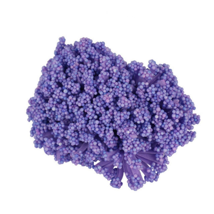 5 PCS Plastic Handmade DIY Wedding Foam Flower Head Simulation Bouquet Flower Stamen