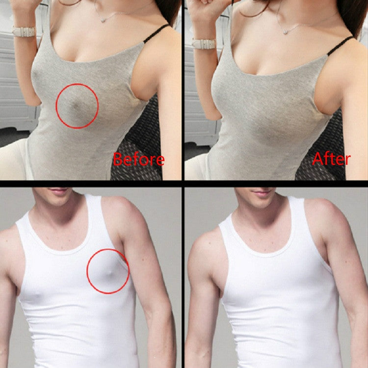 1 Pair Wedding Female Underwear Anti Bump Anti Emptied Seamless Breathable Silicone Breast Paste, Size:One Size